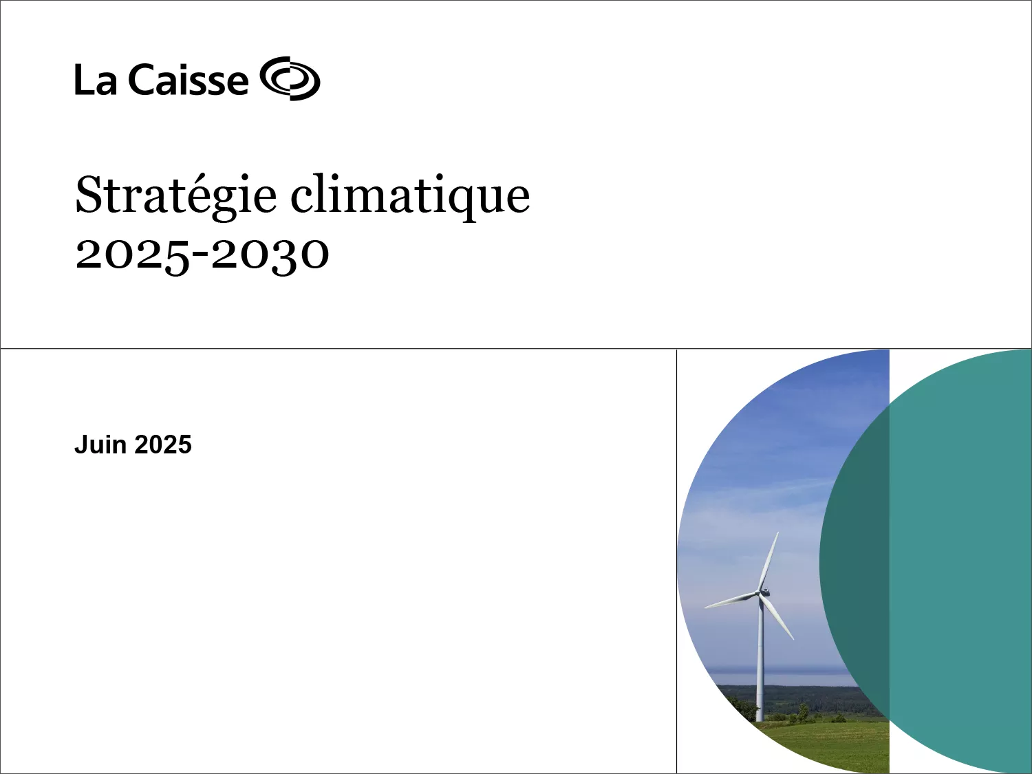 Présentation stratégie climatique 2025-2030