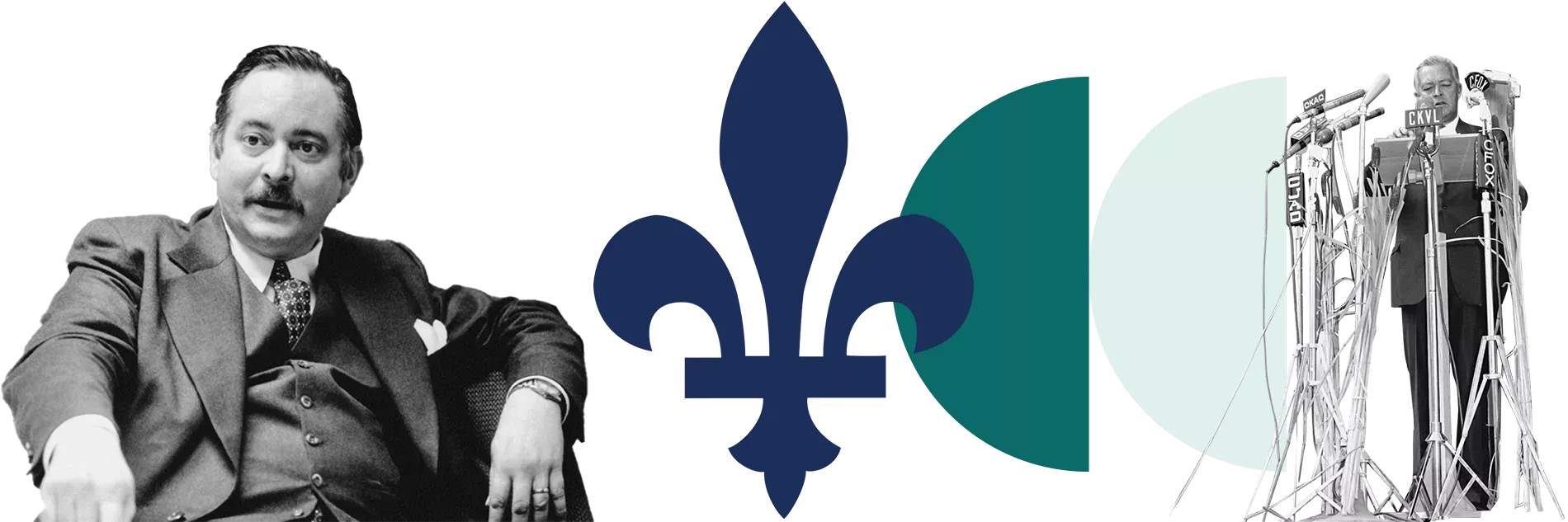 Jacques Parizeau et Jean Lesage, aux origines de la création de La Caisse.