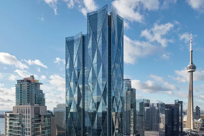 La tour CIBC SQUARE à Toronto.